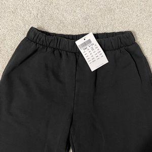 Black Brandy Melville Sweatpants - New with tags (never worn)